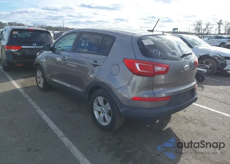 2013 Kia Sportage Lx из США, поврежденный, VIN KNDPBCA29D7400596